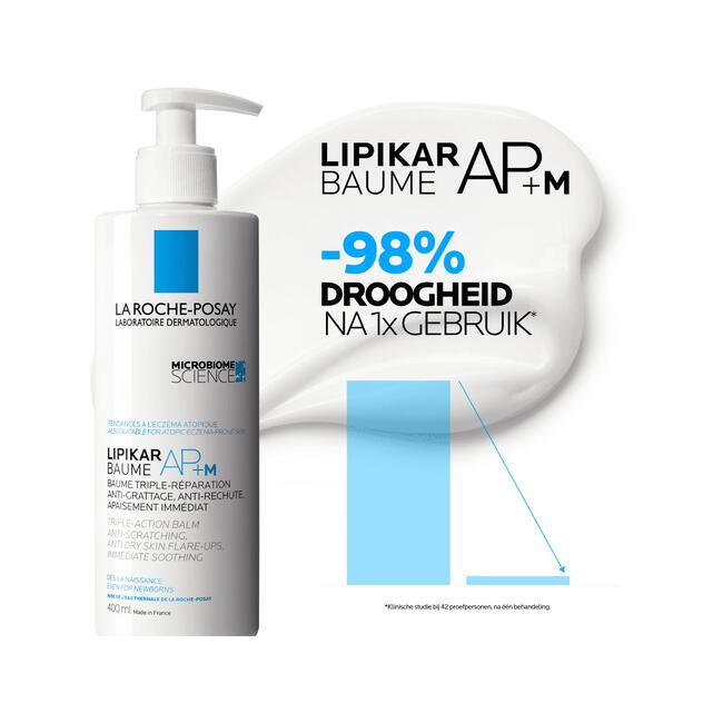 La Roche-Posay Lipikar Baume AP+m Droge Huid 400 ML
