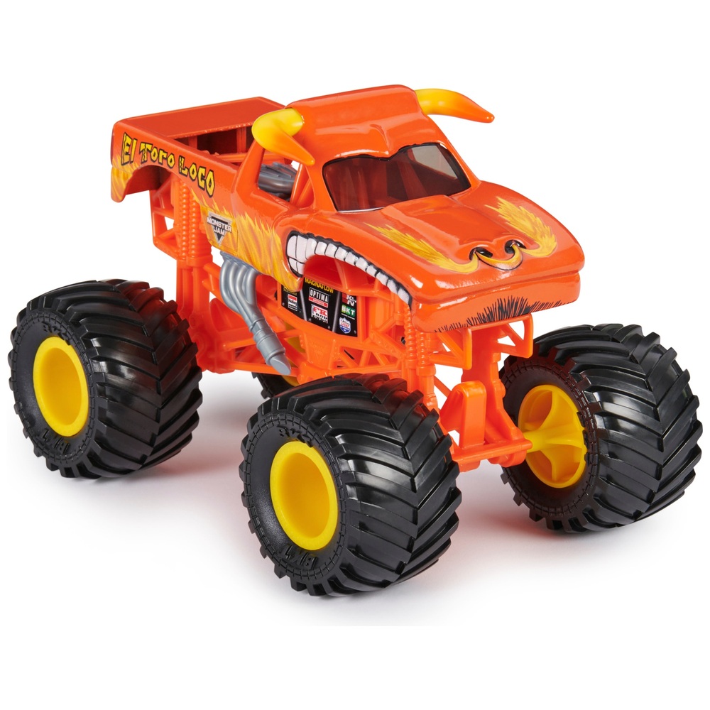 Monster Jam 1:24 El Toro Loco Monstertruck aus Druckguss