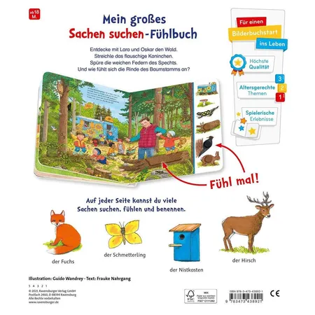 Ravensburger Sachen suchen, Sachen fühlen: Im Wald