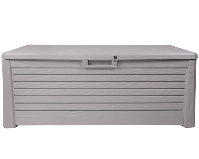 Ondis24 Cushion Box Opbergkist Florida 550 L Grijs, Opbergdoos, Doos