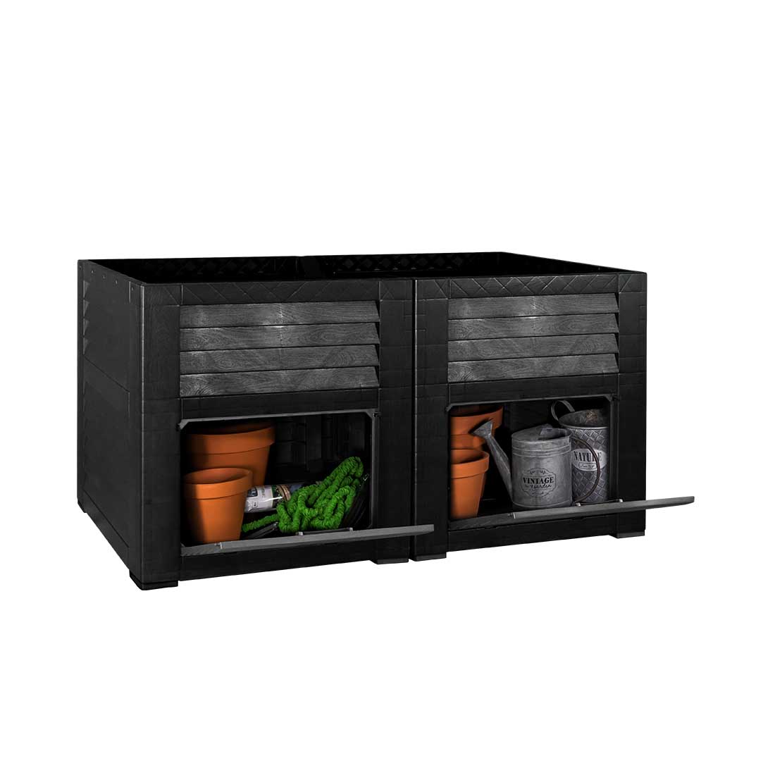FS-STAR Garten Hochbeet 400 Liter, mit Staufächer