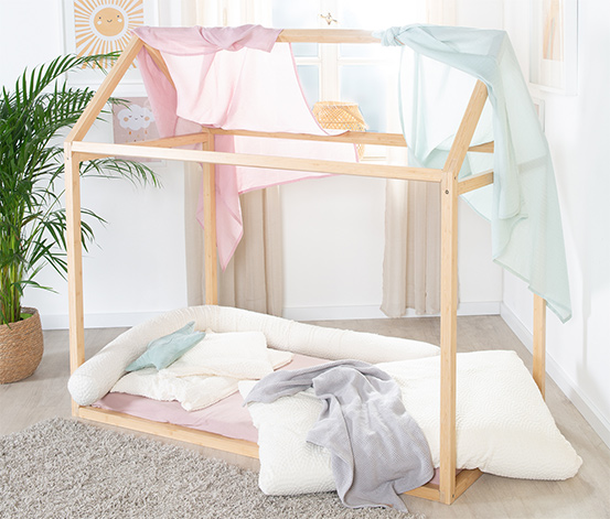 roba Hausbett, ca. 70 x 140 cm, bambus