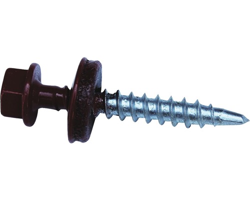 PRECIT schroeven 4,5 mm x 35 mm chocoladebruin RAL 8017 verpakking = 250 stuks
