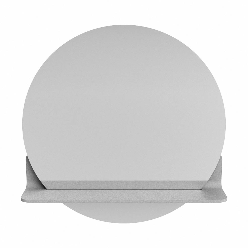 Mondiaz Spot spiegel rond Ø60cm met planchet plata