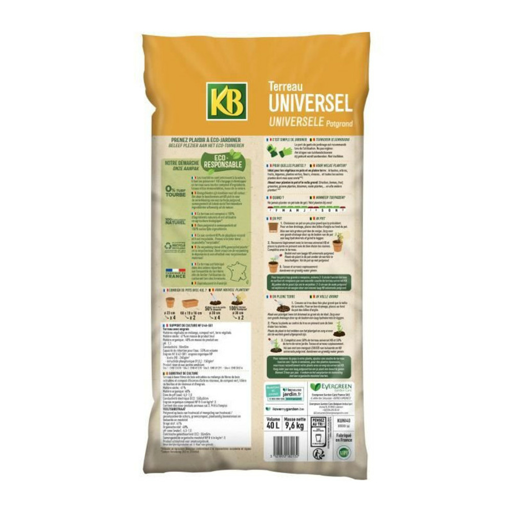 - terreau universel uab 40l