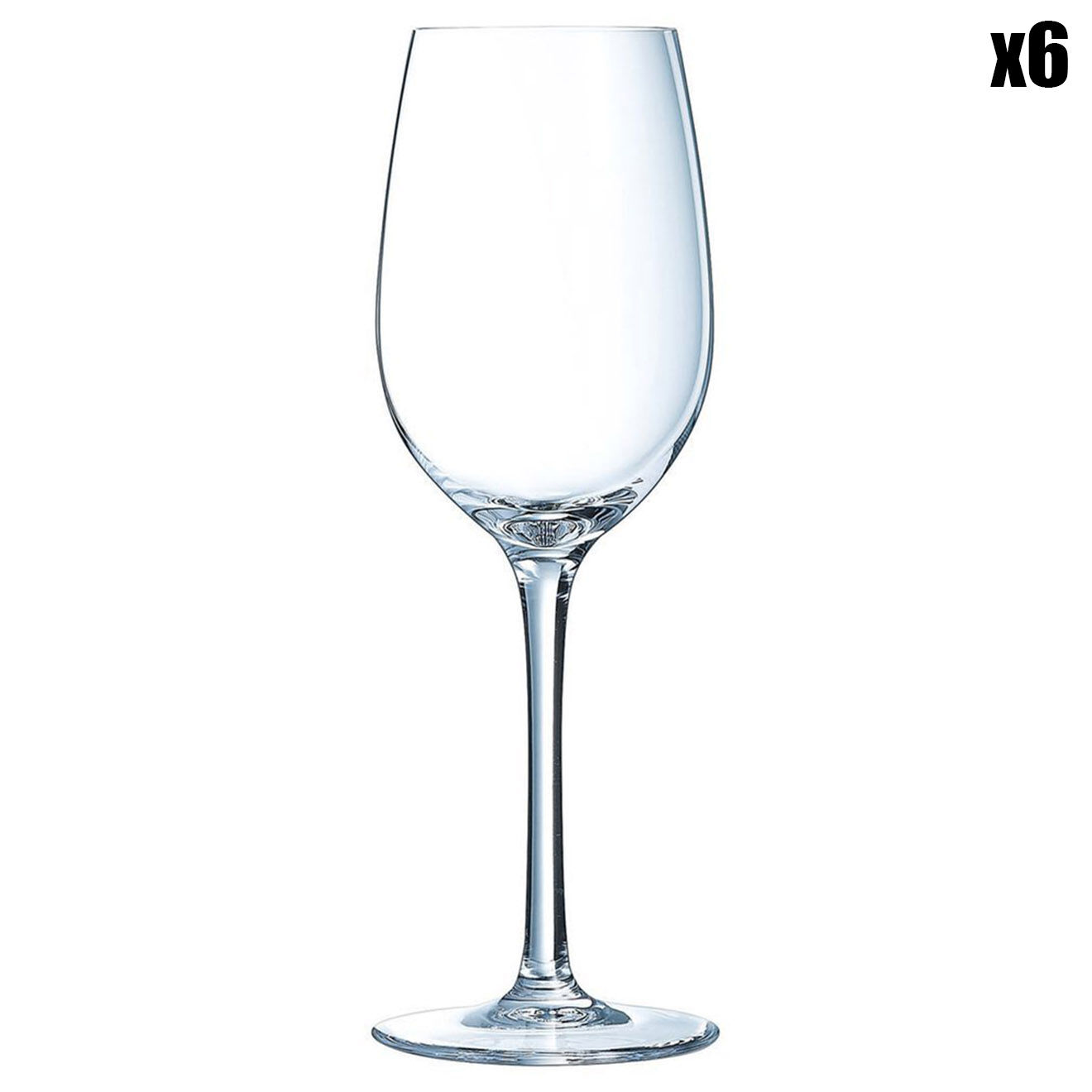 Chef & Sommelier 6 Verres à pied Séquence transparents - 21 cl