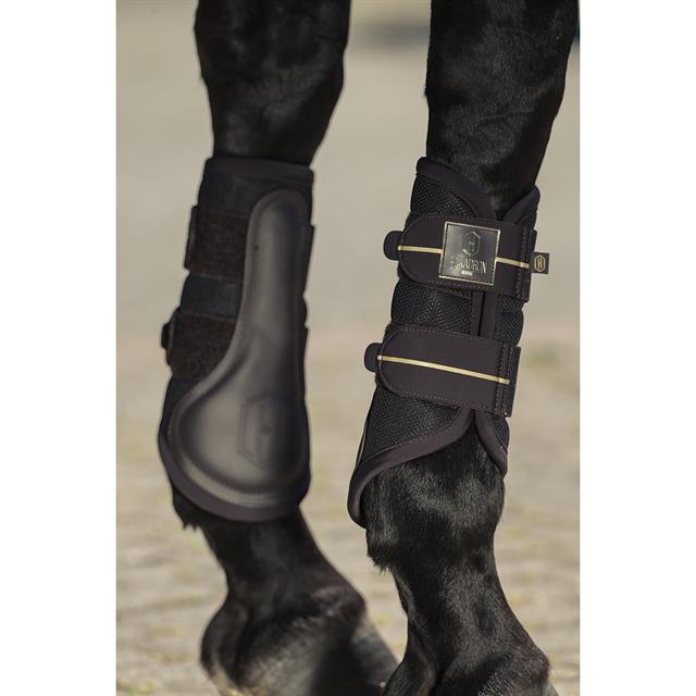 Beenbeschermers Eskadron Heritage Mesh Zwart