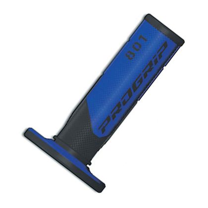 Poignées de guidon Progrip MX 801 Universel - Noir / Bleu