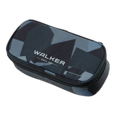 Trousse plumier Walker Alpha - 1 compartiment - camo anthracite