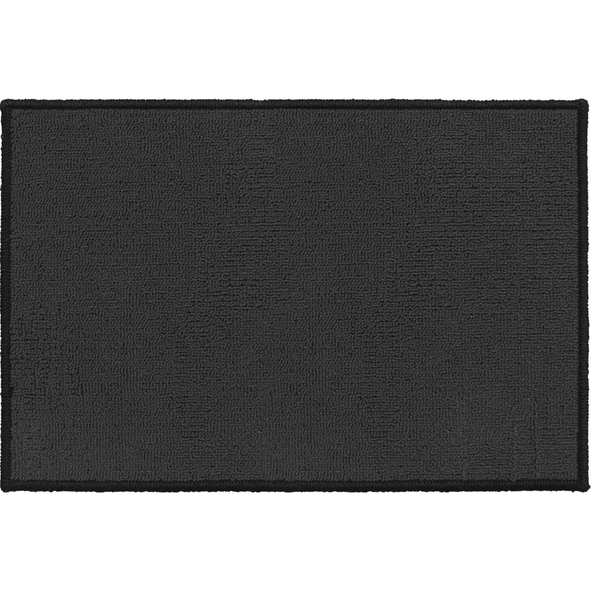 TAPIS ANNA 40X60CM GRIS ANTHRACITE
