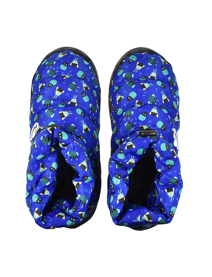 Printed Slippers 21 Bugs Blue