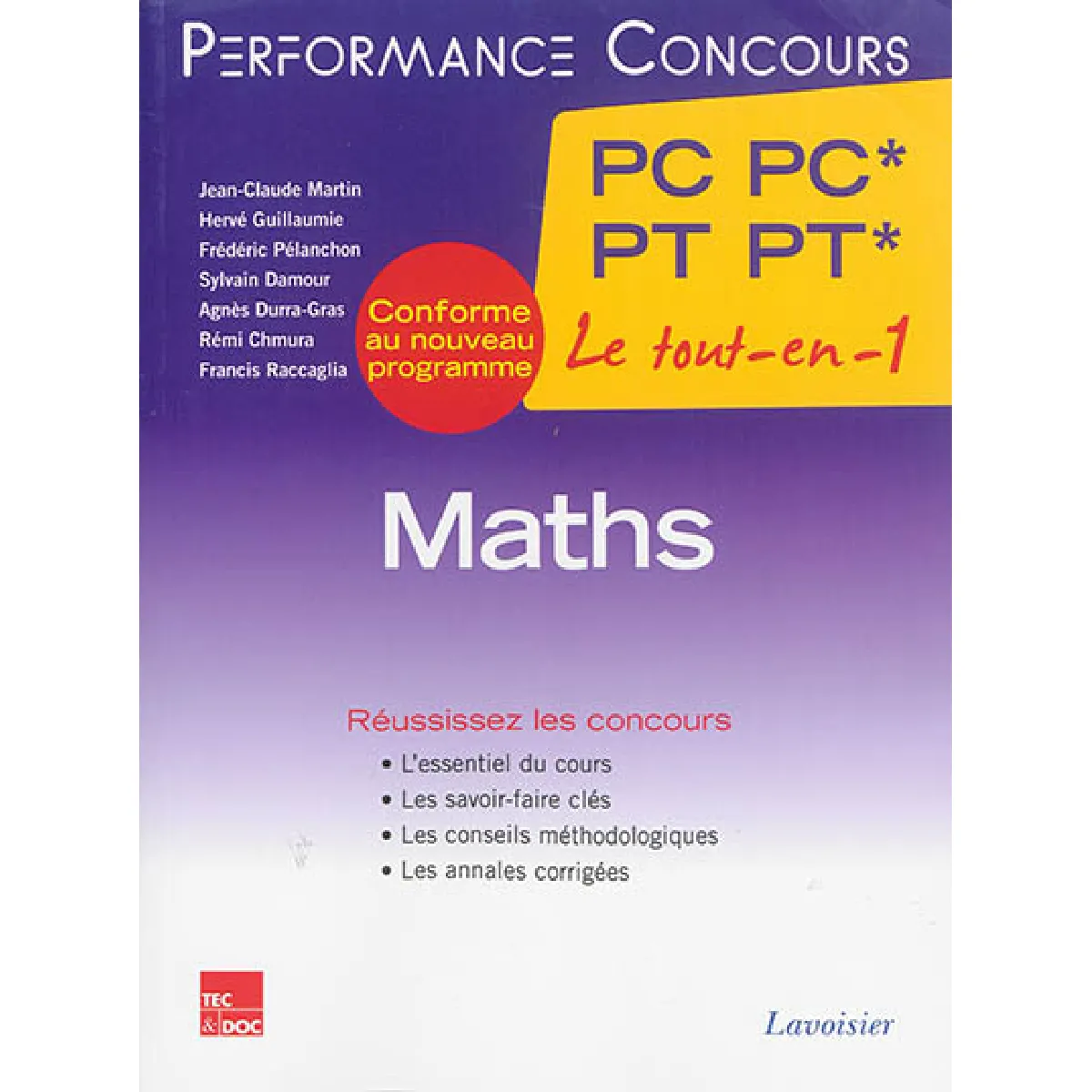 Maths 2e année PC* PC-PT* PT : le tout-en-1 · Occasion