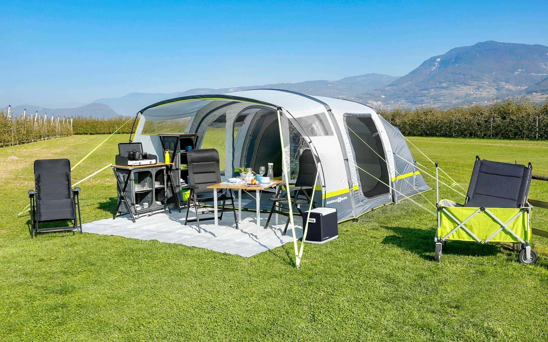 Brunner Paraiso 5 Airtech Tunnelzelt