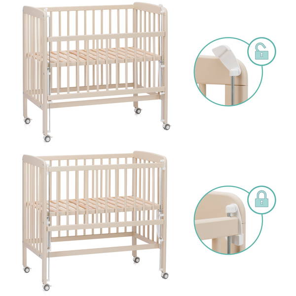 fillikidfillikid   Beistellbett Nino champagner