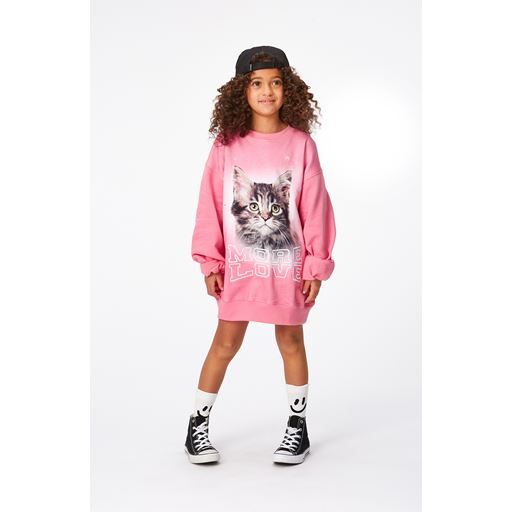 Molo Monti Sweatshirt, More Love Cat, 140 cm