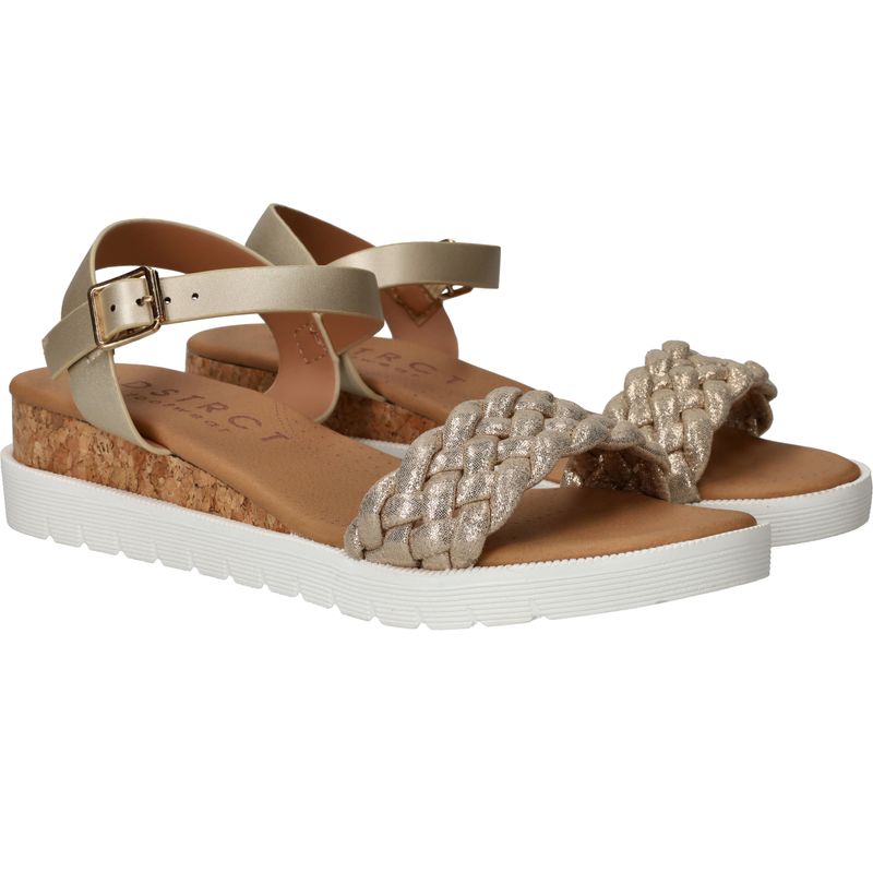 DSTRCT Sandalen Goud Dames