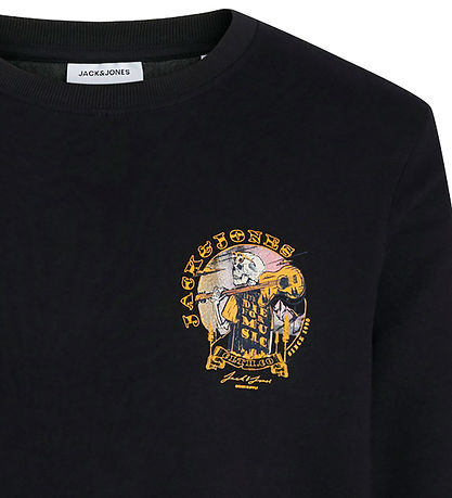 Jack & Jones Sweatshirt - JjsKull - Blåck/Small
