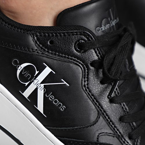 Baskets Cupsole Low Leather Mono 0574 Black White