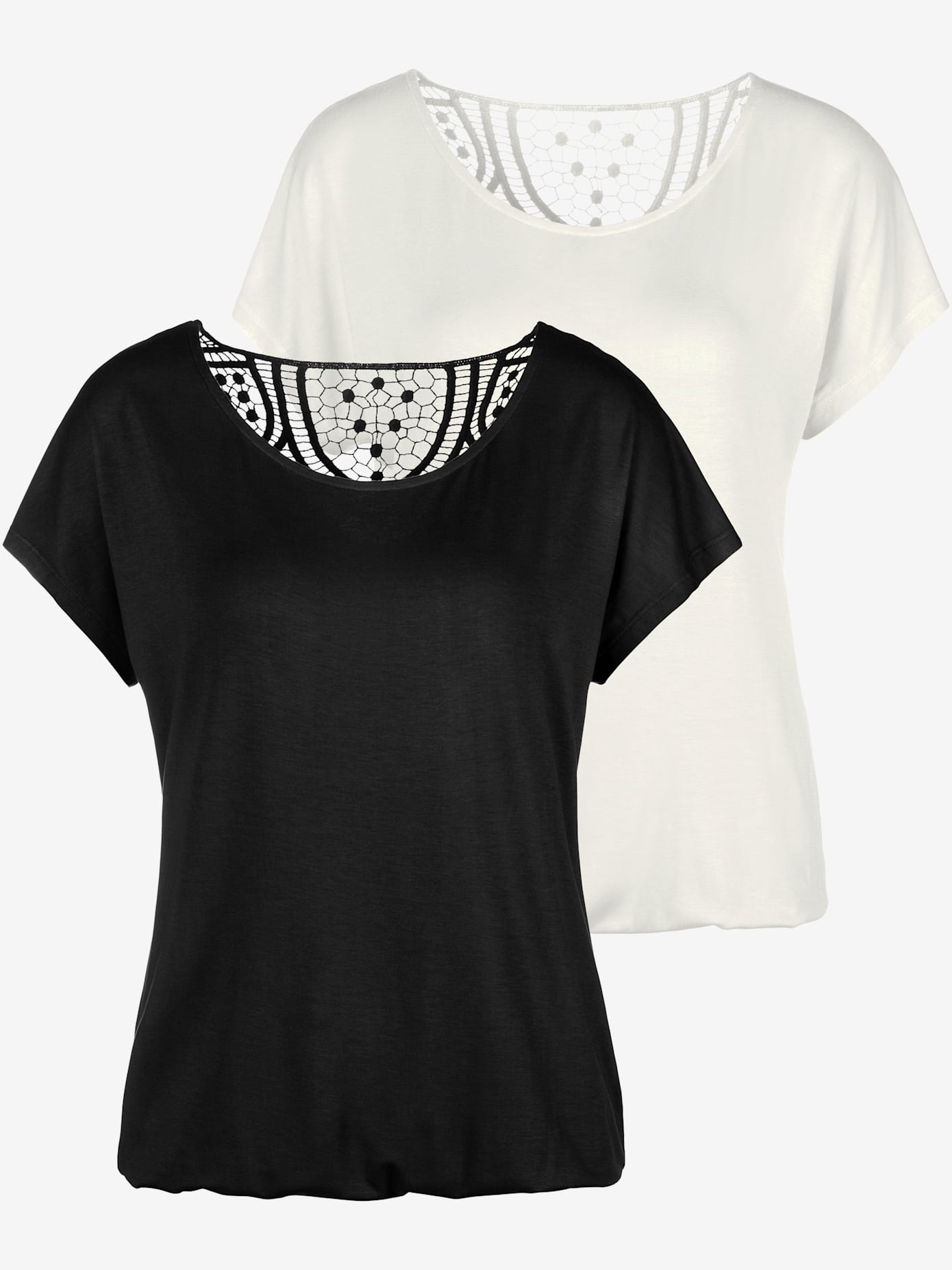 Lot de 2 t-shirts vivance aux superbes coloris