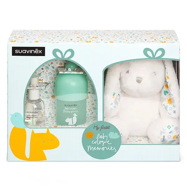 Suavinex, Pacote Peluche Memories Liberty 100ml + 50ml
