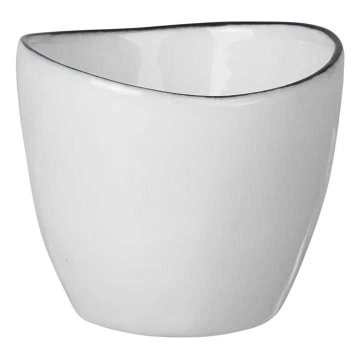 Broste Copenhagen Coquetier en porcelaine Salt