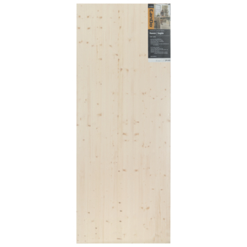 CanDo massief werkblad vuren 200x80 cm 28 mm