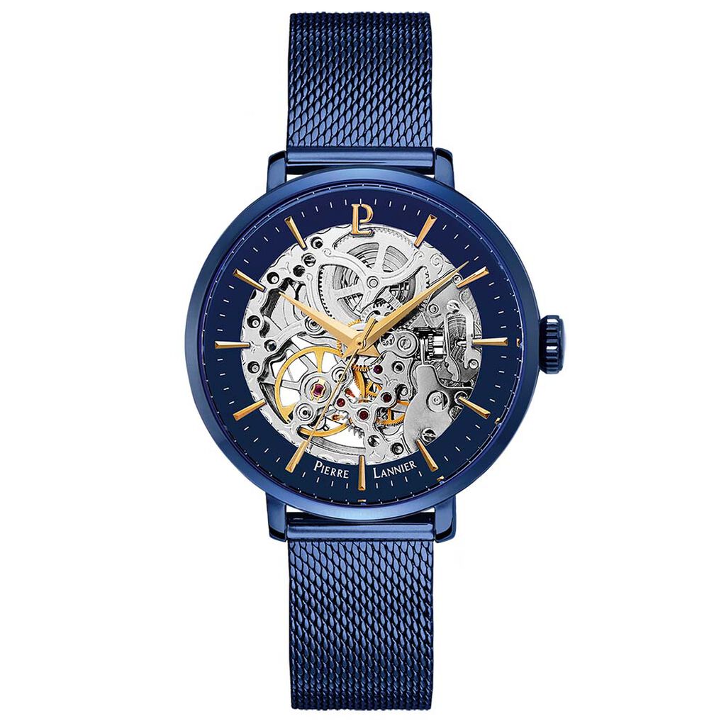 Montre Pierre Lannier Automatic Bleu