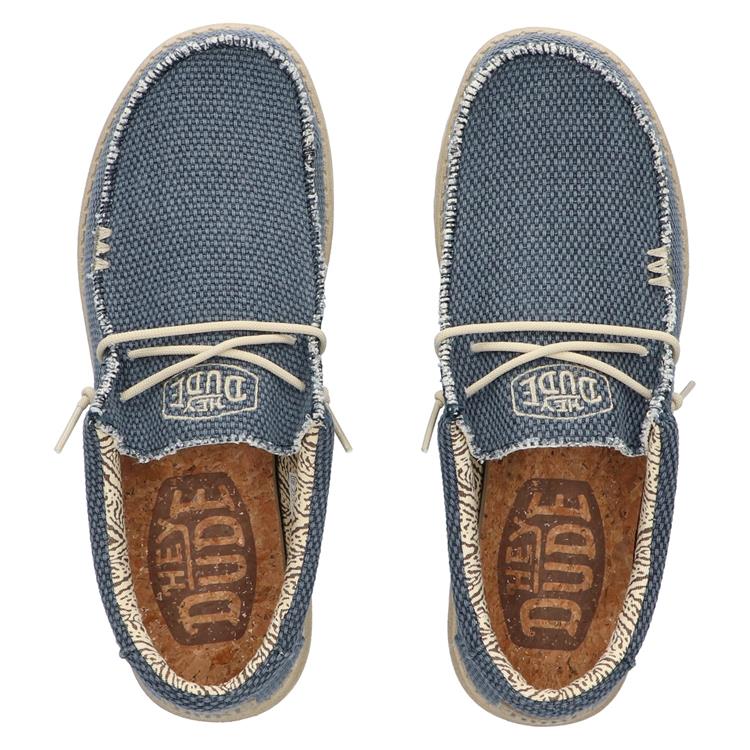 Hey Dude WALLY BRAIDED Blue Night (2673)