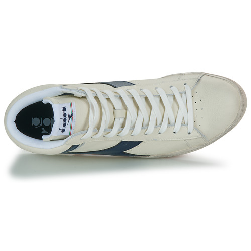 Diadora - GAME L HIGH WAXED - Blanc / Bleu