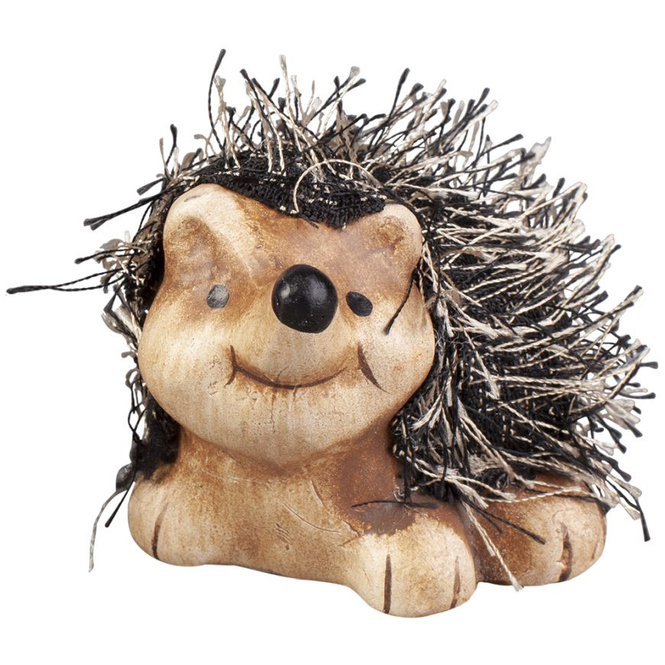 Igel - aus Terrakotta - ca. 7,5 x 6 x 6 cm - 1 Stück