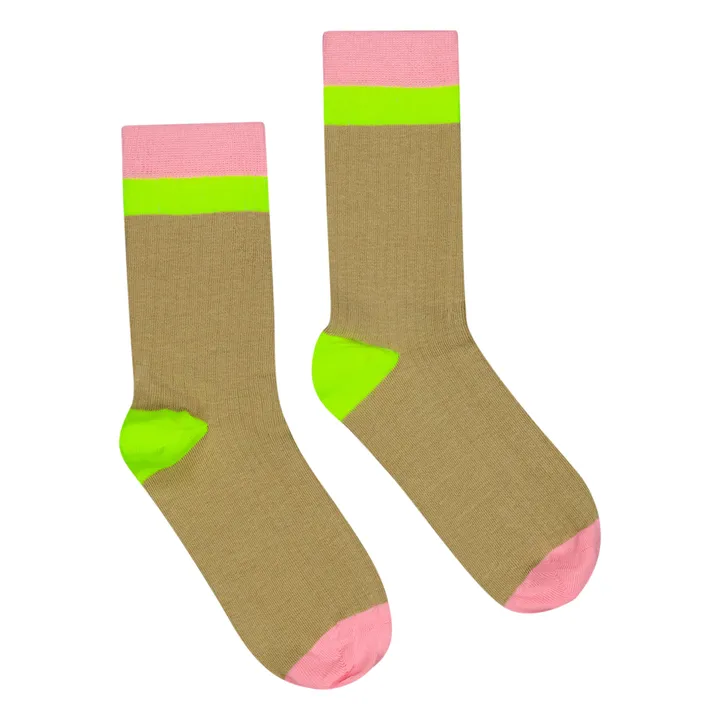 Dr Bloom Chaussettes Fantasmikos | Sable