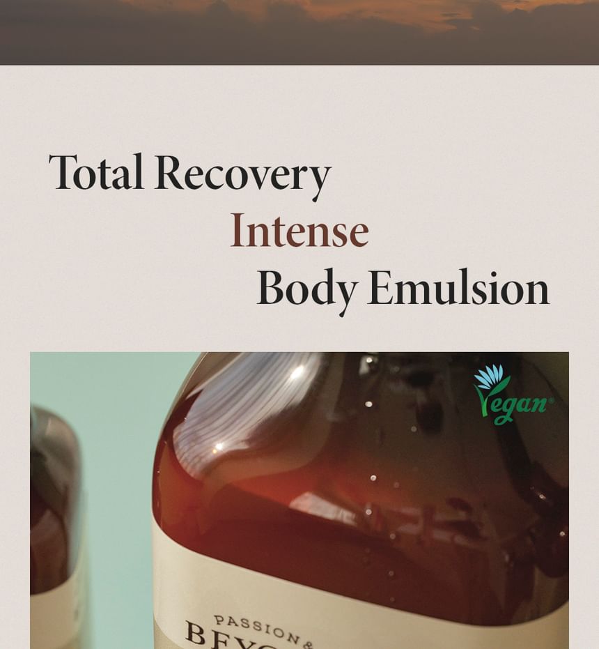 BEYOND - Total Recovery Intense Body Emulsion