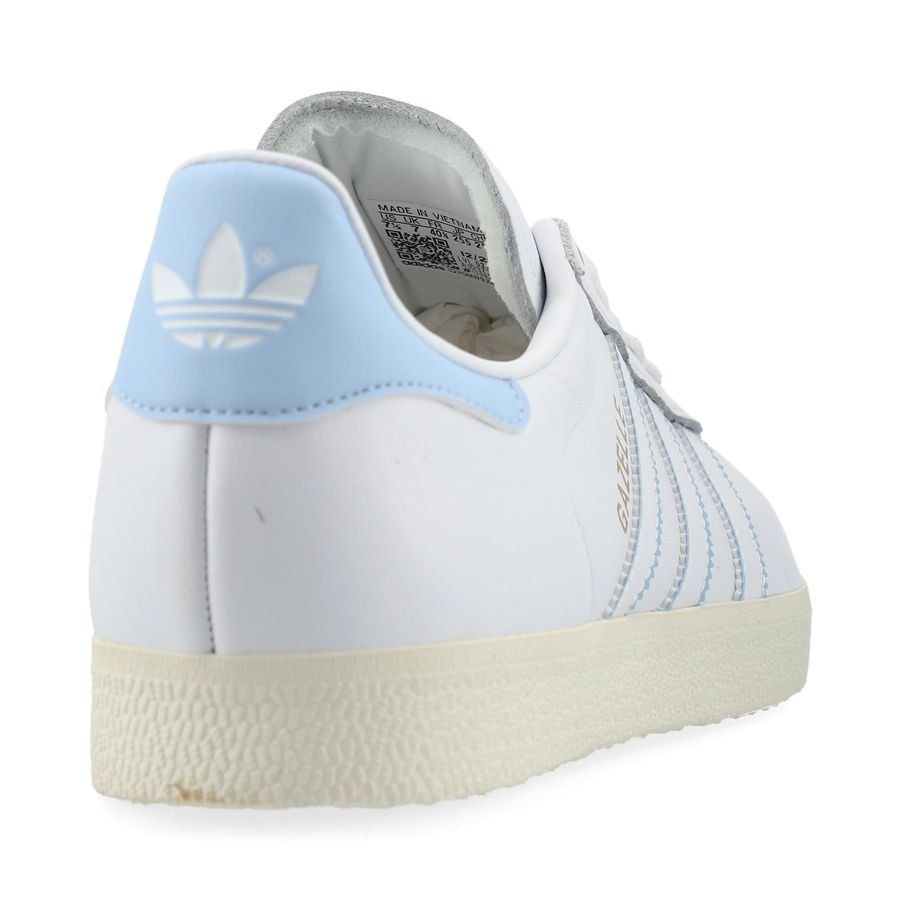 adidas Originals Chaussures Gazelle Argentine - Blanc/Global Blue/Blanc