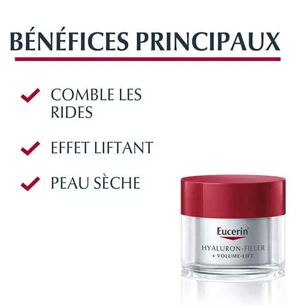 Creme de dia antienvelhecimento Eucerin Hyaluron Filler + Volume Lift FPS 15 50ml