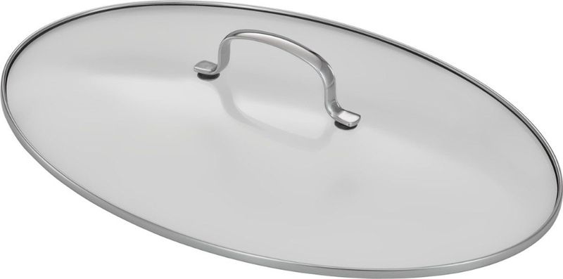 Rösle - Elegance - Braadpan - Ovaal - RVS - Glazen Deksel - 8 L
