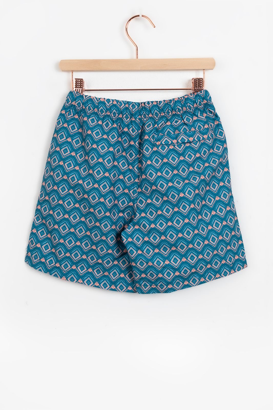 Shiwi blauwe zwembroek met Aztec print