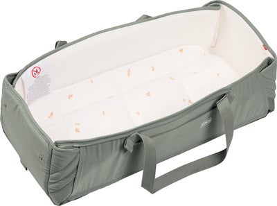 Voksi Carry Me Softbag, Meadow Green Cream