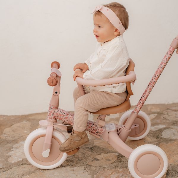 Little Dutch 4-in-1 Driewieler - Pink