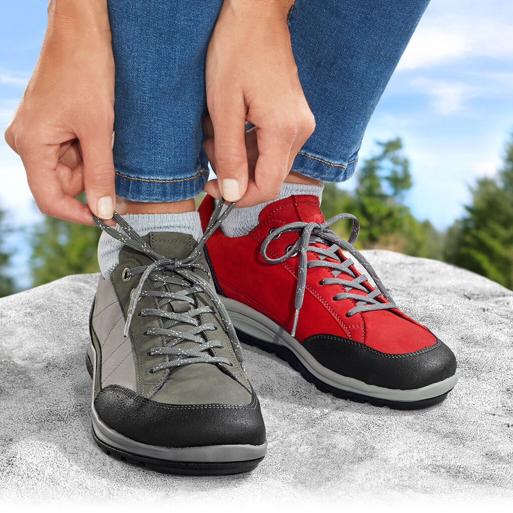 DAMEN - Schnürschuh NOVA rot