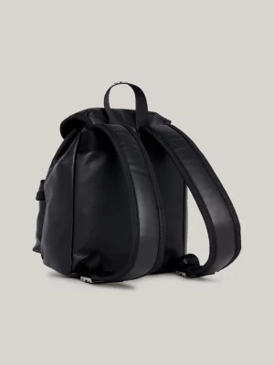Mochila com aba e logotipo Heritage