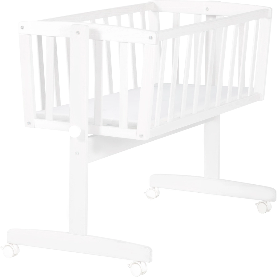 roba Babywiege weiß inkl. Matratze 40 x 90 cm