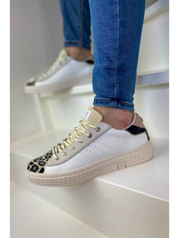 Pallatempo 04 White/Leopard - Palladium