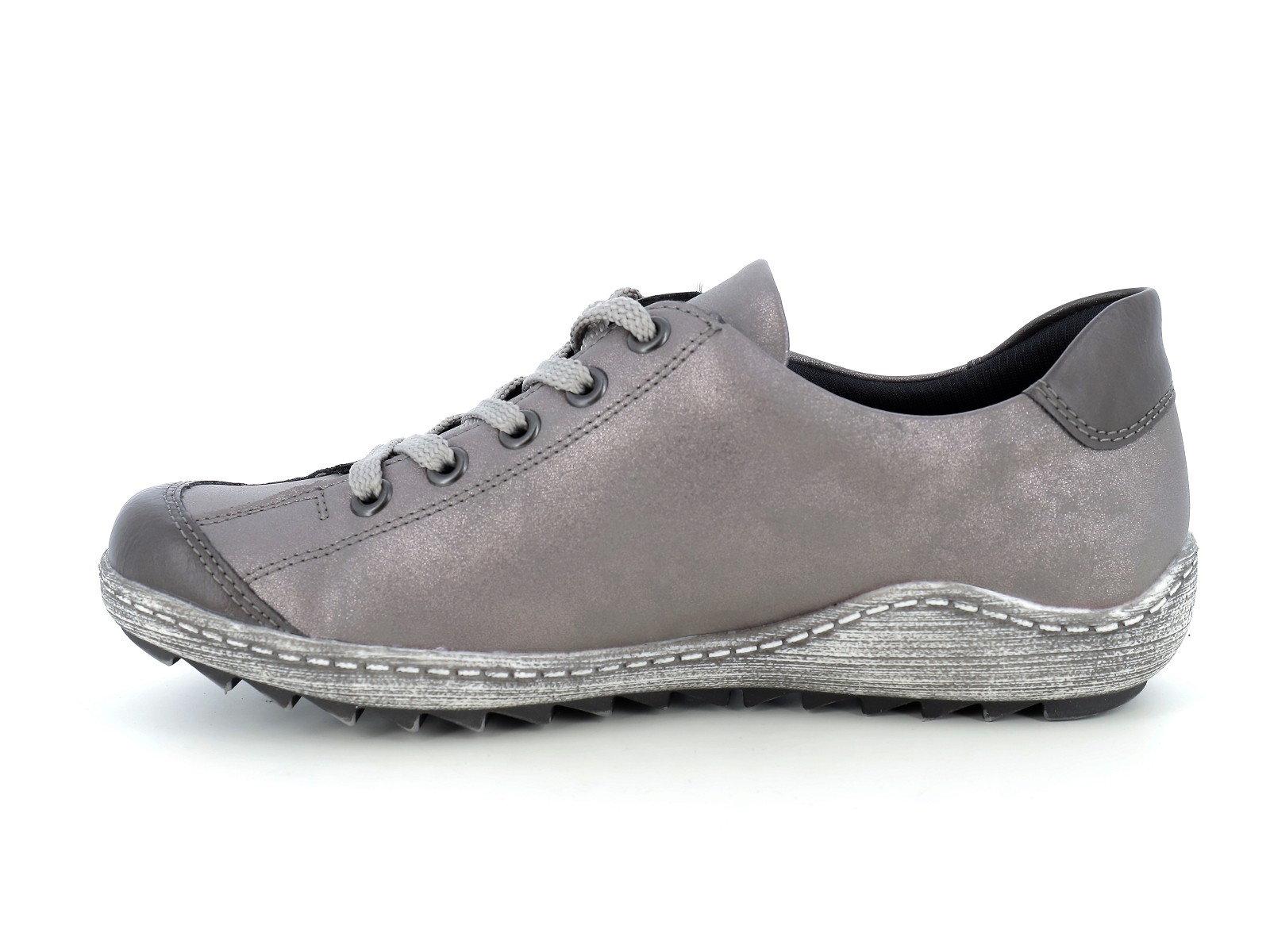 Remonte-R1402 Matières combinées Gris