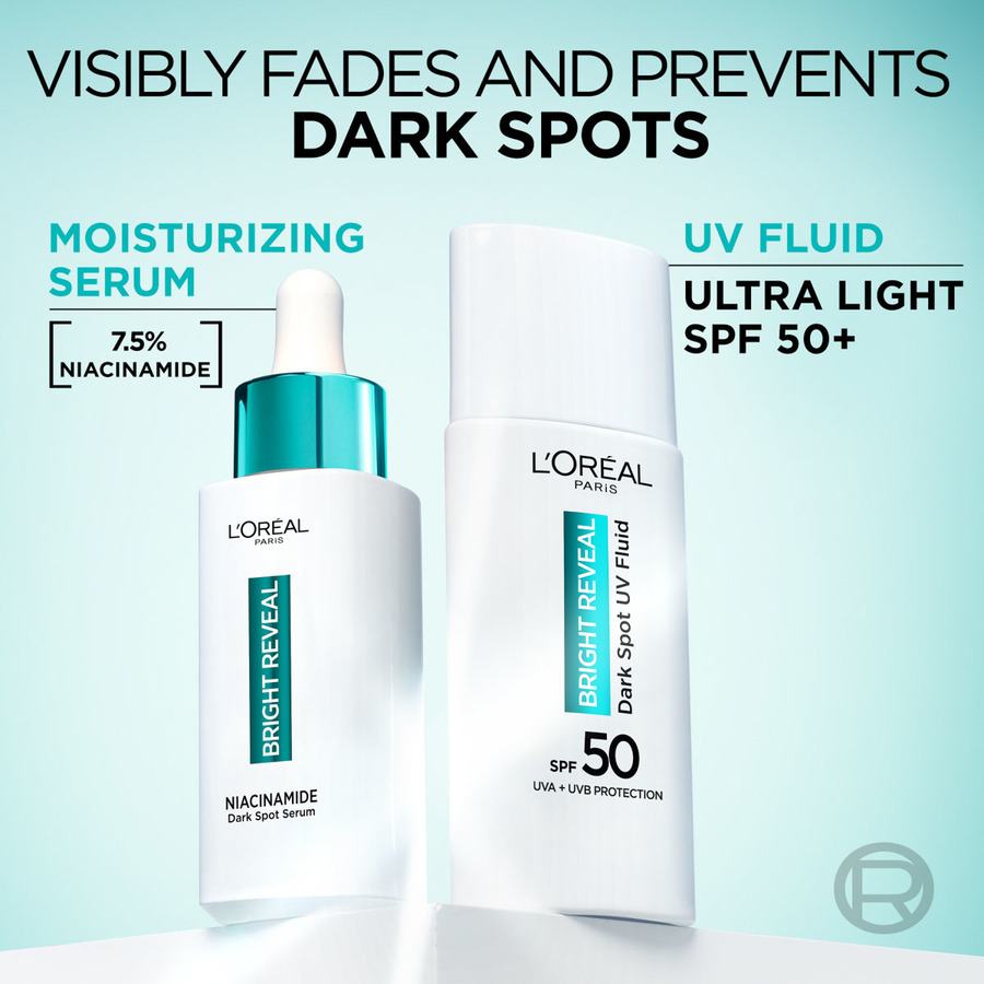 L'Oréal Paris Bright Reveal Dark Spot UV Fluid Day Cream SPF50 50ml