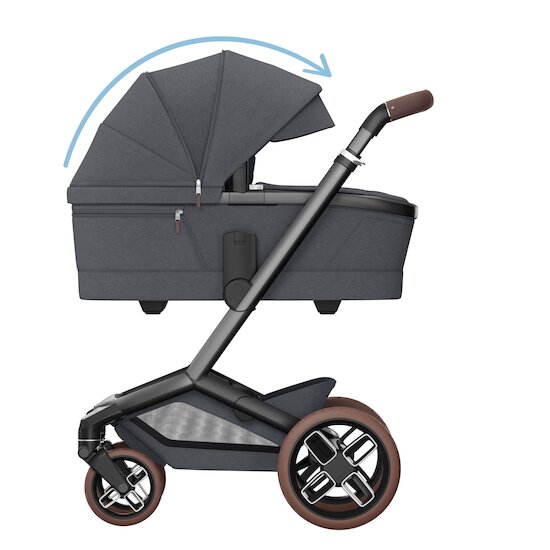Pack Duo Poussette + Nacelle Fame   Graphite        de               Maxi-Cosi