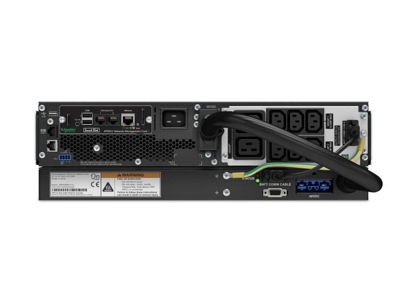 APC USV SRTL3000RMXLI-NC 3000 VA / 2700 W Smart-UPS SRT Li-Ion, 3000 VA, Rackmount, 230 V
