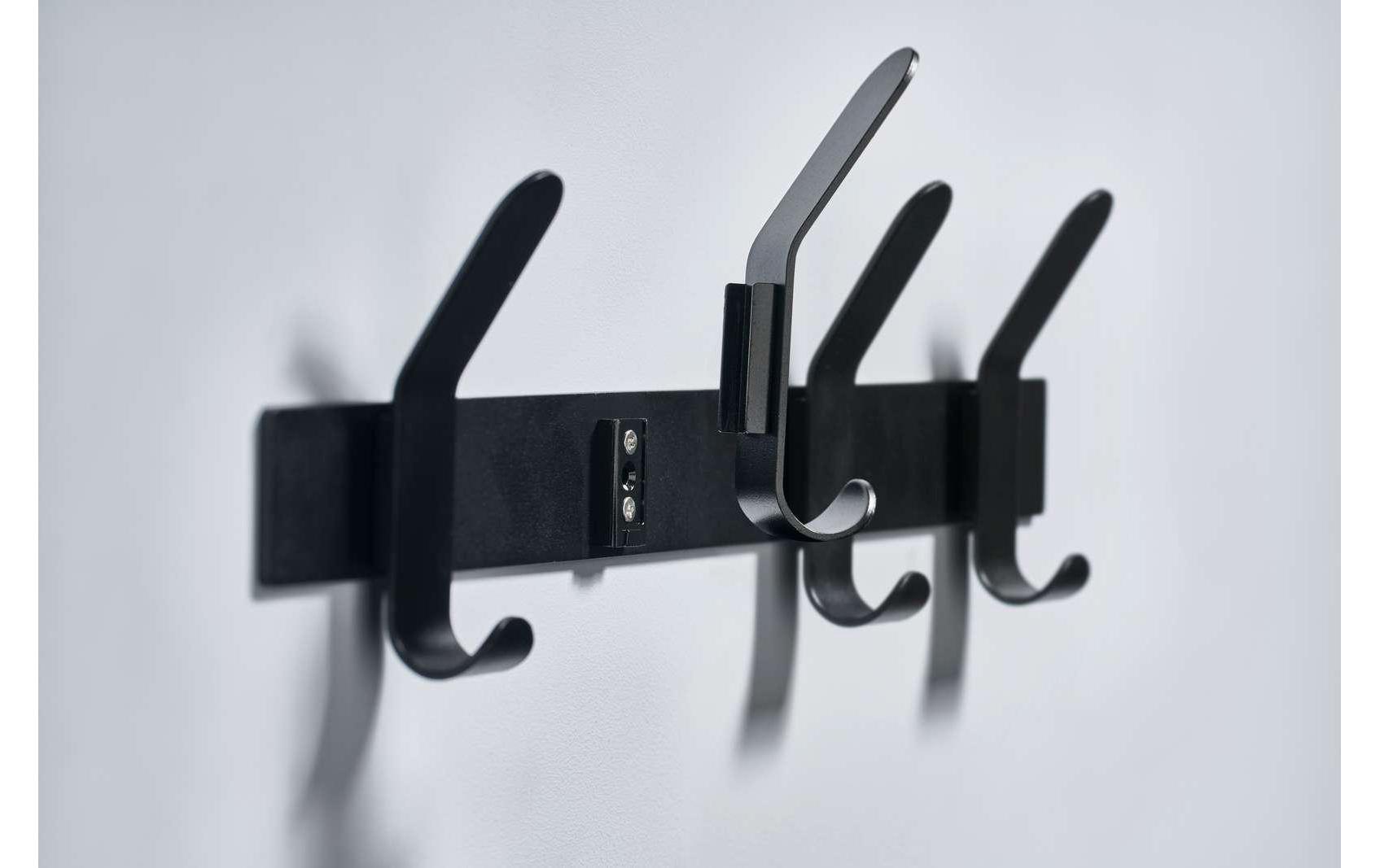 Wandhaken SchwarzWandhaken aus , Schwarz