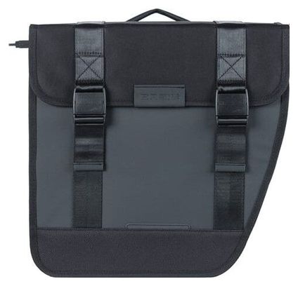 BASIL Double Pannier Tour Waterproof Mik 28 Litres 34 X 14 X 34 Cm - Noir