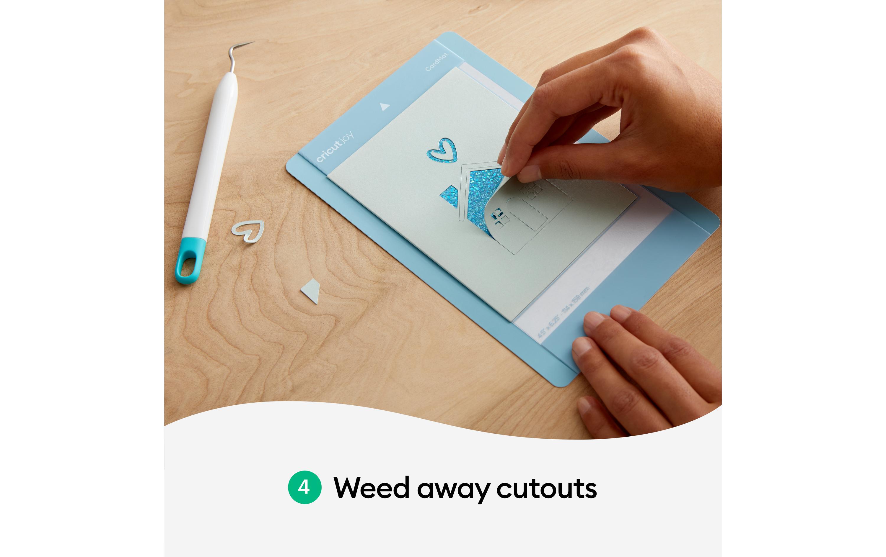 Blankokarte Joy cut-away neutral 8 StückKarten mit dem Plotter erstellen
