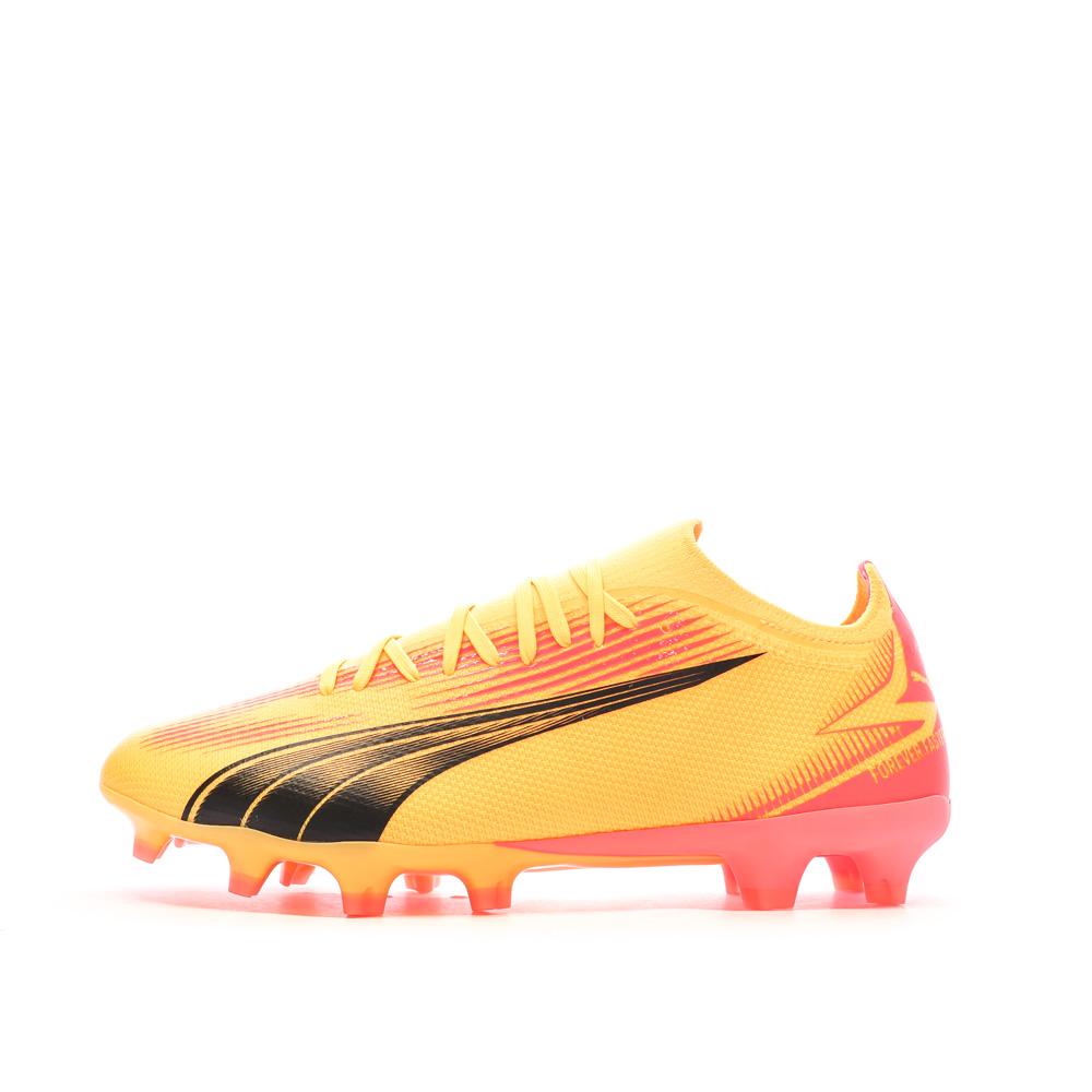 Puma Chaussures de football Orange/Rose Homme Puma Ultra Match Fg/ag